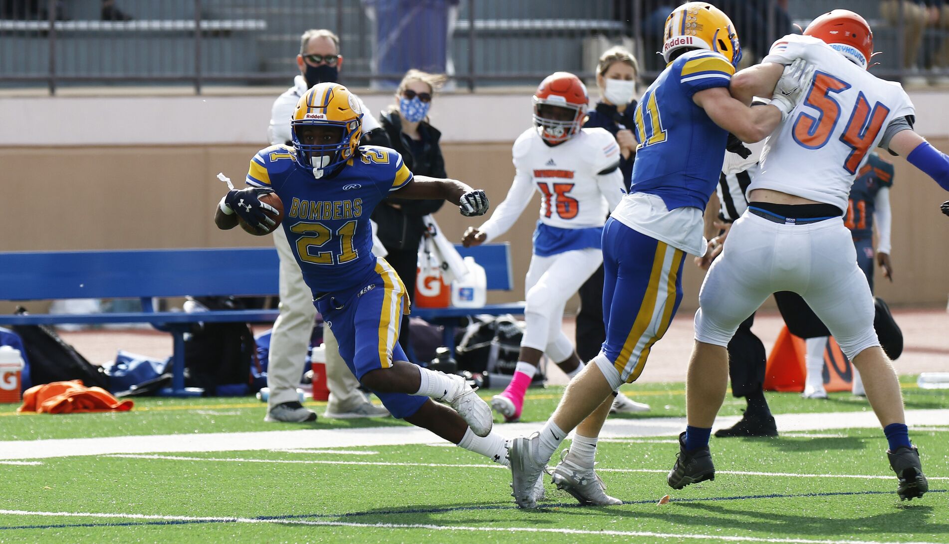 John Burroughs vs. Clayton football